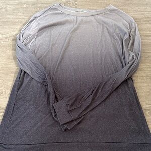 Gradient Gray Women's Top